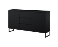 Chest of drawers MODO II 150 cm, black onyx Chest of drawers MODO II 150 cm, black onyx