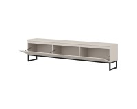 TV unit MODO II 200 cm, cashmere with black onyx TV unit MODO II 200 cm, cashmere with black onyx