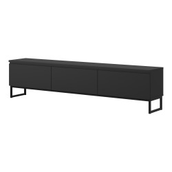 TV unit MODO II 200 cm, black onyx TV unit MODO II 200 cm, black onyx