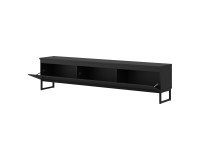 TV unit MODO II 200 cm, black onyx TV unit MODO II 200 cm, black onyx