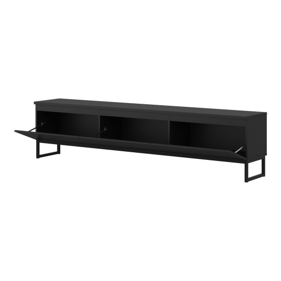 TV unit MODO II 200 cm, black onyx TV unit MODO II 200 cm, black onyx