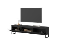 TV unit MODO II 200 cm, black onyx TV unit MODO II 200 cm, black onyx