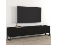 TV unit MODO II 200 cm, black onyx TV unit MODO II 200 cm, black onyx