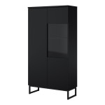 Display cabinet MODO II 80 cm, black onyx