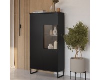 Display cabinet MODO II 80 cm, black onyx Display cabinet MODO II 80 cm, black onyx