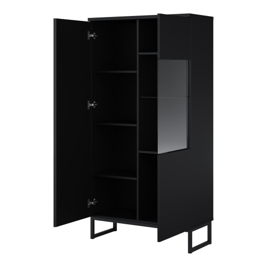Display cabinet MODO II 80 cm, black onyx Display cabinet MODO II 80 cm, black onyx