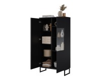 Display cabinet MODO II 80 cm, black onyx Display cabinet MODO II 80 cm, black onyx