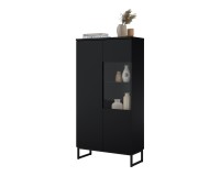 Display cabinet MODO II 80 cm, black onyx Display cabinet MODO II 80 cm, black onyx