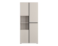 Display cabinet CROSS Helvetia 79 cm, cashmere with black onyx Display cabinet CROSS Helvetia 79 cm, cashmere with black onyx