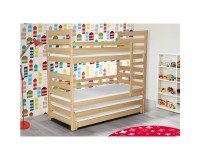 Bunk bed 4 solid wood beds Pluto 4 Furniture, Children's Furniture, Children's rooms, Children's beds, Bunk Beds image