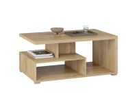 Coffee table SERIO Helvetia 100 cm, cashmere with Carpenter oak Coffee table SERIO Helvetia 100 cm, cashmere with Carpenter oak