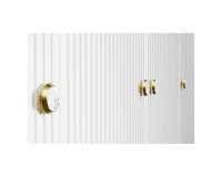 PETRA chest 182 cm, 4 doors, white mat