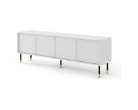 SHERWOOD TV unit 180 cm, 4 doors, white mat SHERWOOD TV unit 180 cm, 4 doors, white mat