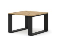 שולחן סלון LUCA 60x60, אלון ארטיסן שולחן סלון LUCA 60x60, אלון ארטיסן