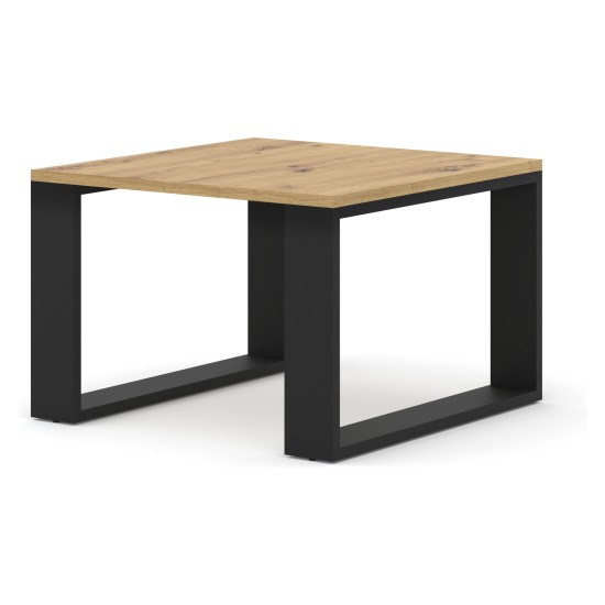 שולחן סלון LUCA 60x60, אלון ארטיסן שולחן סלון LUCA 60x60, אלון ארטיסן