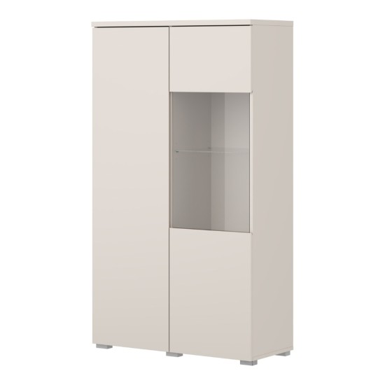 Display cabinet MODO 80 cm, cashmere Display cabinet MODO 80 cm, cashmere