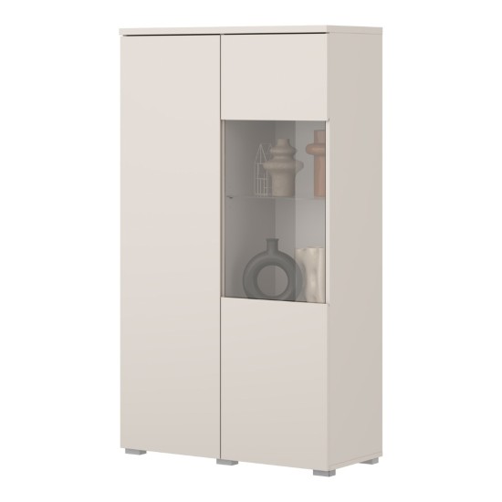 Display cabinet MODO 80 cm, cashmere Display cabinet MODO 80 cm, cashmere