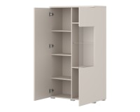 Display cabinet MODO 80 cm, cashmere Display cabinet MODO 80 cm, cashmere