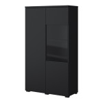 Display cabinet MODO 80 cm, black onyx