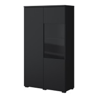 Display cabinet MODO 80 cm, black onyx