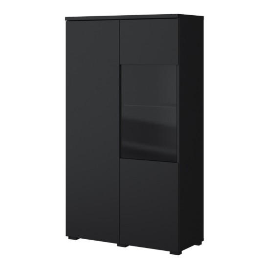 Display cabinet MODO 80 cm, black onyx Display cabinet MODO 80 cm, black onyx