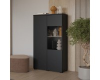 Display cabinet MODO 80 cm, black onyx Display cabinet MODO 80 cm, black onyx