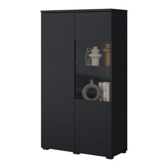Display cabinet MODO 80 cm, black onyx Display cabinet MODO 80 cm, black onyx