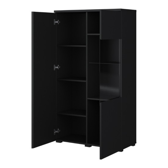 Display cabinet MODO 80 cm, black onyx Display cabinet MODO 80 cm, black onyx