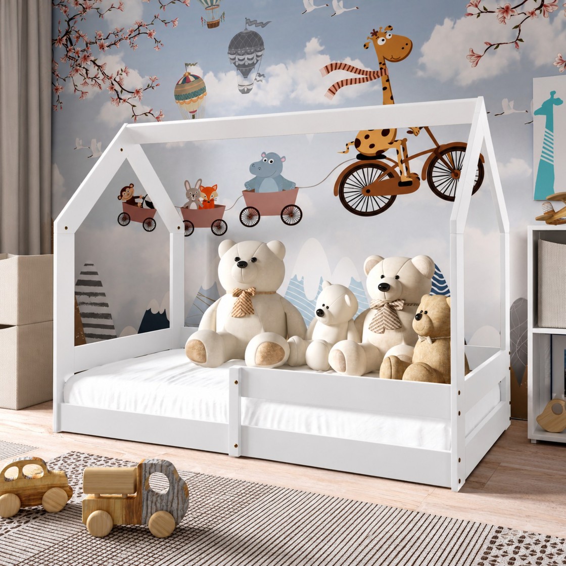 Children beds: from house frames to adult size