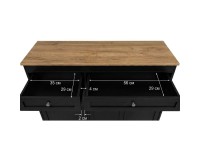 Showing image for Jamaica Kitchen Island with Pull Out Table, 123 cm Jamaica Kitchen Island with Pull Out Table, 123 cm