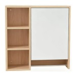 SRG30 Wall Cabinet with Mirror and Towel Rail, 60 cm