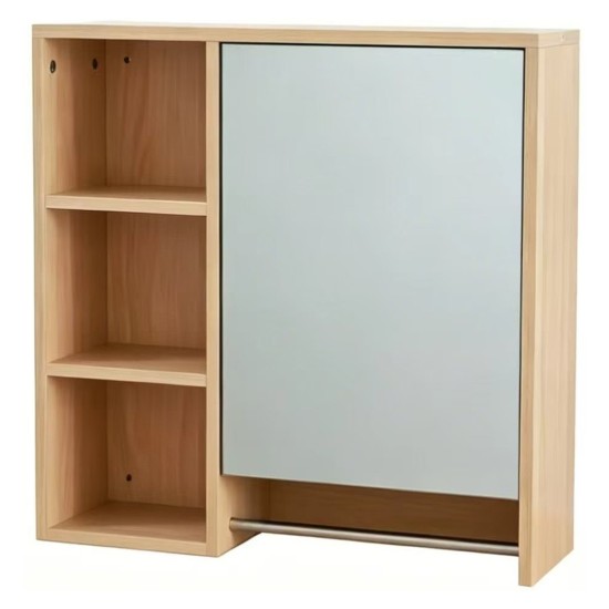 SRG30 Wall Cabinet with Mirror and Towel Rail, 60 cm