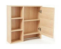 SRG30 Wall Cabinet with Mirror and Towel Rail, 60 cm