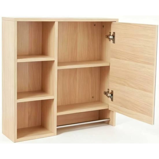 SRG30 Wall Cabinet with Mirror and Towel Rail, 60 cm