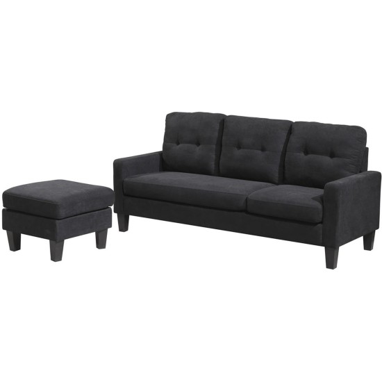 Montreal Corner Sofa with Ottoman, 190 cm