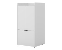 Washing machine cabinet LUNA Helvetia 77 cm, white
