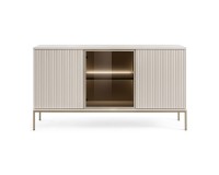 SENTO chest of drawers 154 cm, cashmere