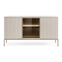 SENTO chest of drawers 154 cm, cashmere