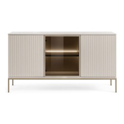 SENTO chest of drawers 154 cm, cashmere