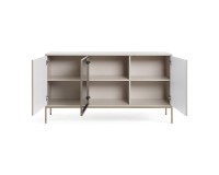 SENTO chest of drawers 154 cm, cashmere