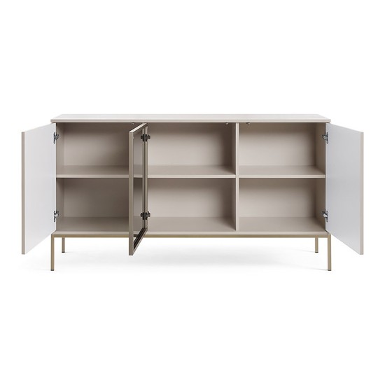 SENTO chest of drawers 154 cm, cashmere
