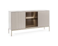 SENTO chest of drawers 154 cm, cashmere