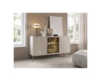 SENTO chest of drawers 154 cm, cashmere
