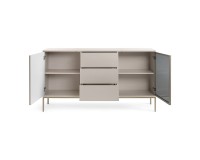 Комод SENTO 154 см с тремя ящиками, кашемир