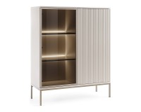 SENTO display cabinet 104 cm, cashmere