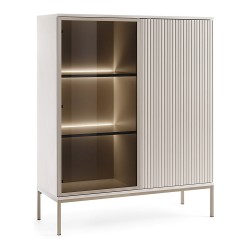 SENTO display cabinet 104 cm, cashmere