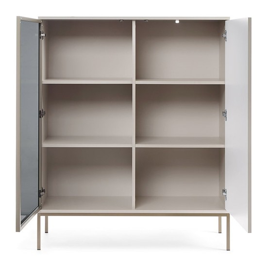 SENTO display cabinet 104 cm, cashmere