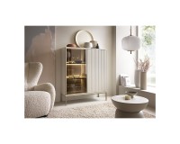 SENTO display cabinet 104 cm, cashmere