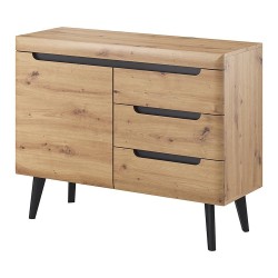 NORDI chest of drawers 107 cm, Artisan oak NORDI chest of drawers 107 cm, Artisan oak