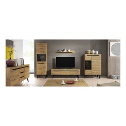 NORDI tv unit 107 cm, Artisan oak